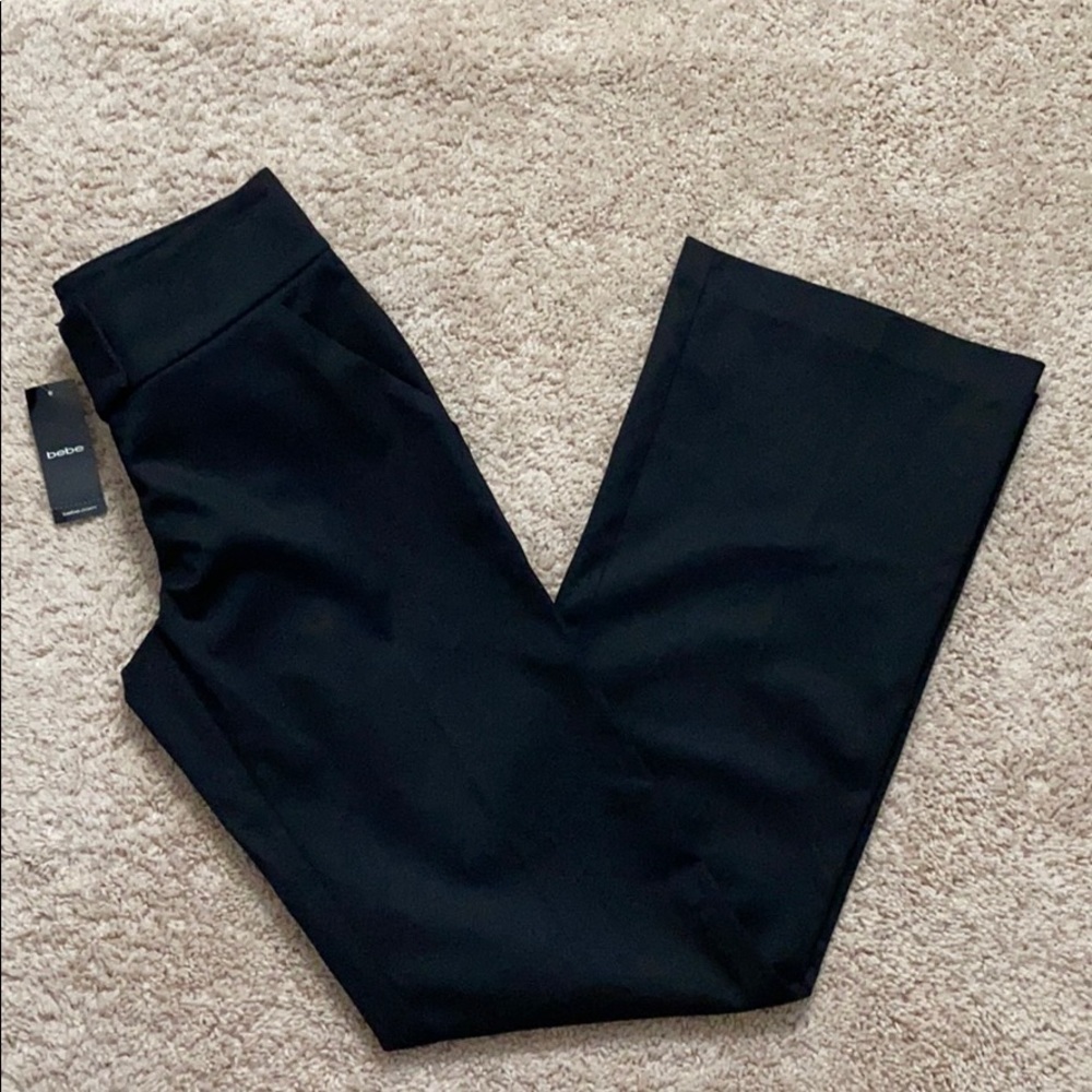 NWT Bebe Black Slacks size 2